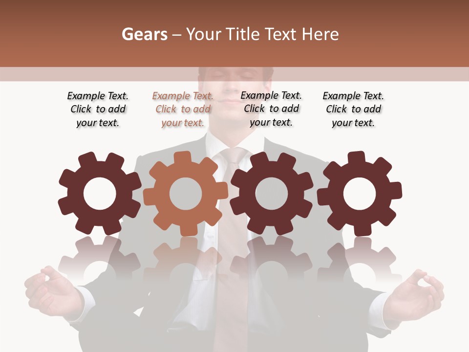 Small Construct Sky PowerPoint Template