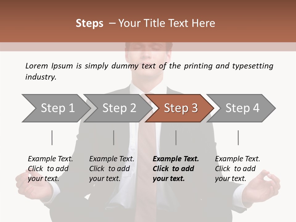 Small Construct Sky PowerPoint Template