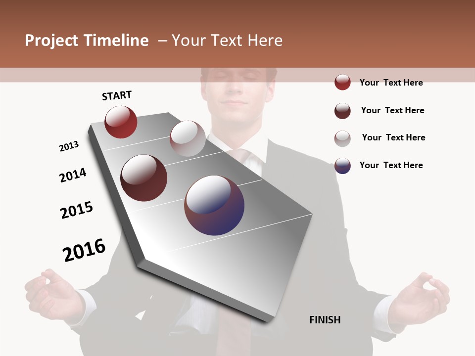 Small Construct Sky PowerPoint Template