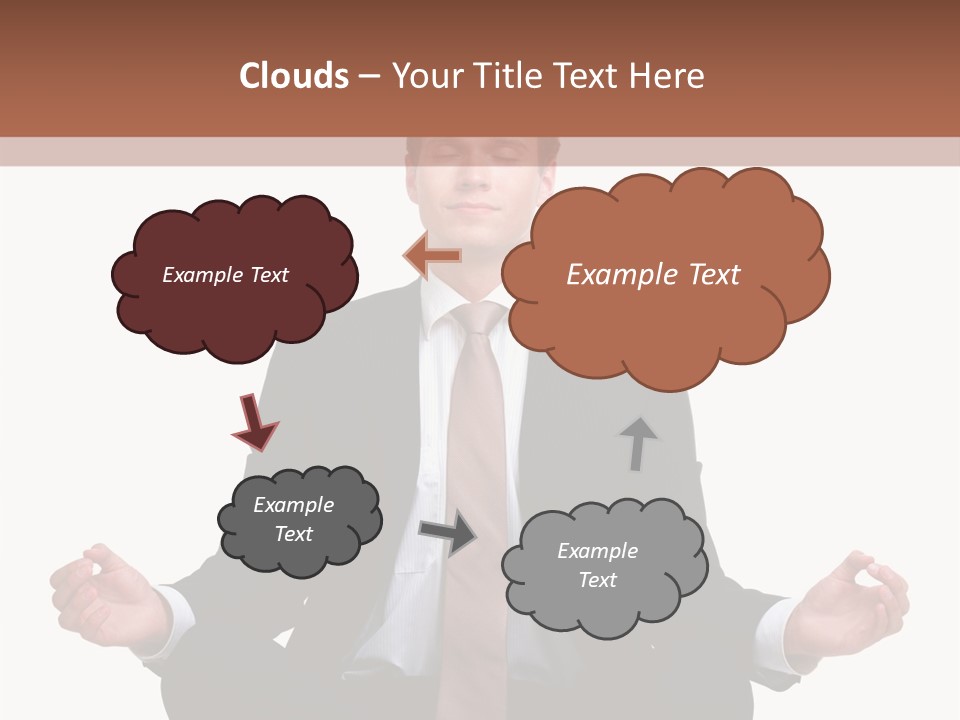 Small Construct Sky PowerPoint Template