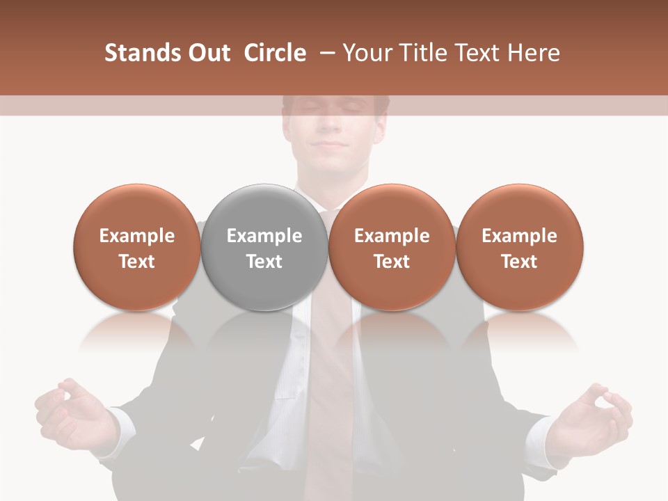 Small Construct Sky PowerPoint Template