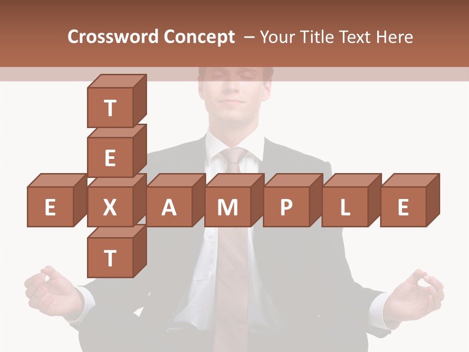 Small Construct Sky PowerPoint Template