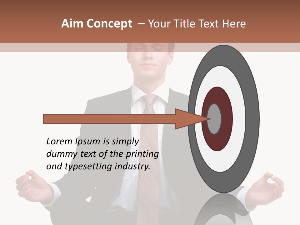 Small Construct Sky PowerPoint Template