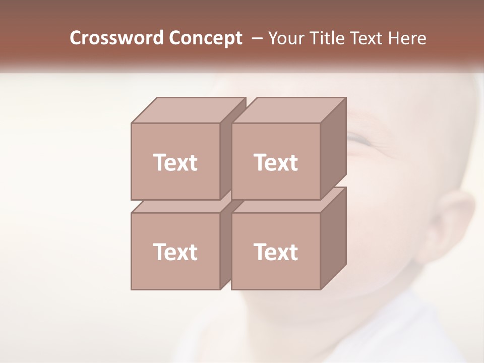 Blue Sky Man New PowerPoint Template