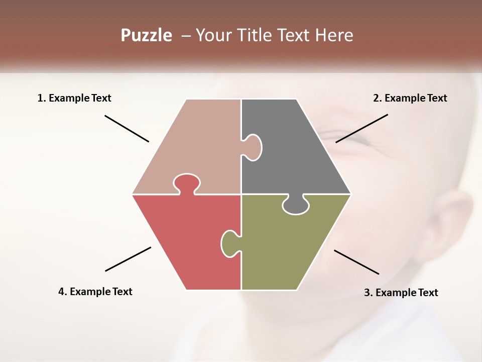 Blue Sky Man New PowerPoint Template