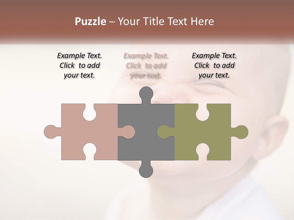 Blue Sky Man New PowerPoint Template