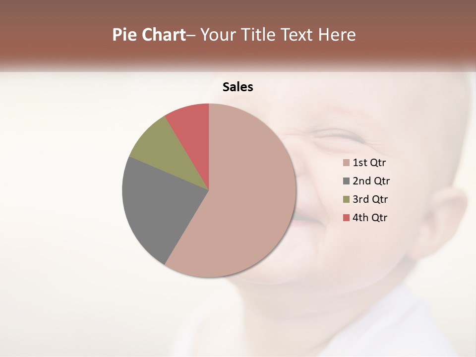 Blue Sky Man New PowerPoint Template