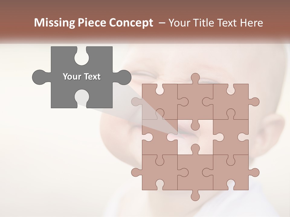 Blue Sky Man New PowerPoint Template