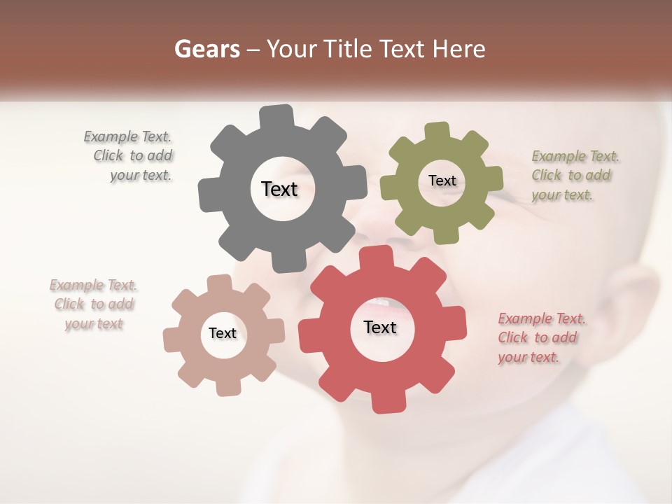 Blue Sky Man New PowerPoint Template