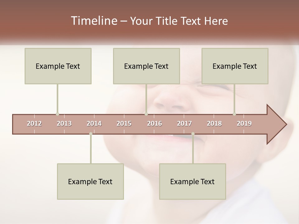 Blue Sky Man New PowerPoint Template