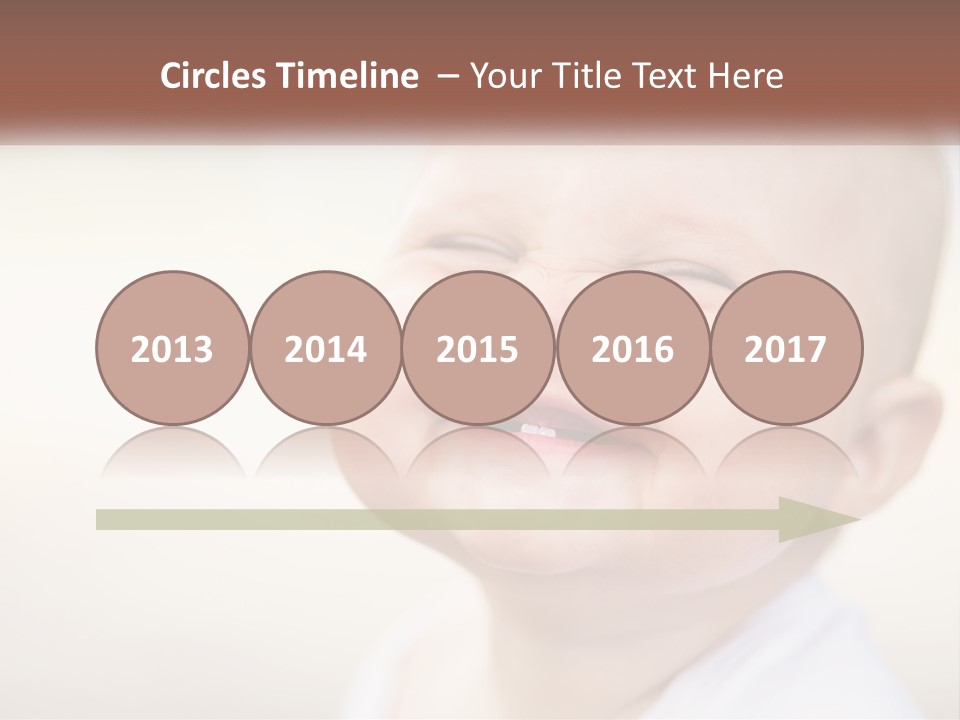 Blue Sky Man New PowerPoint Template