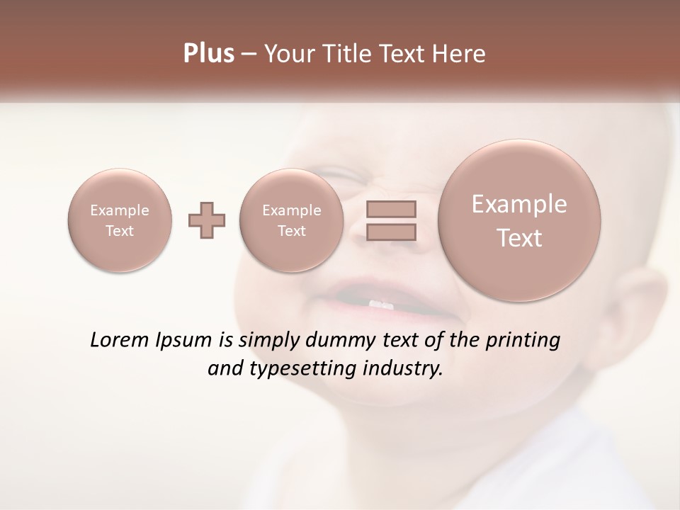 Blue Sky Man New PowerPoint Template