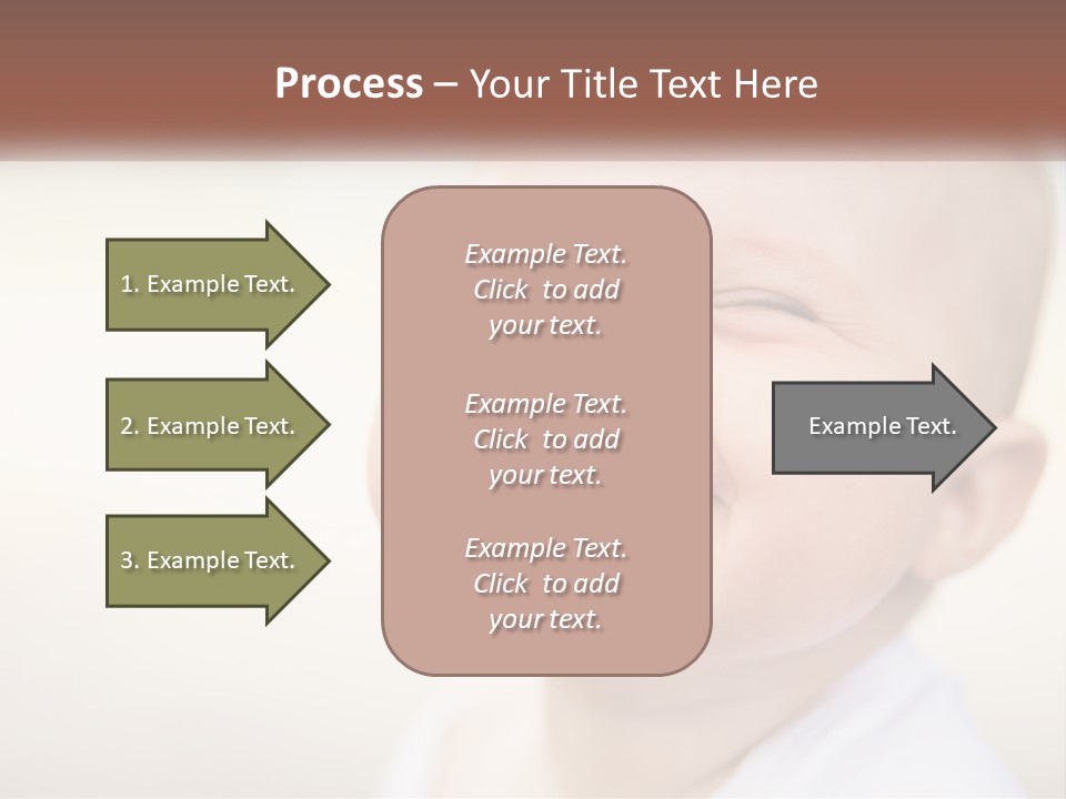 Blue Sky Man New PowerPoint Template