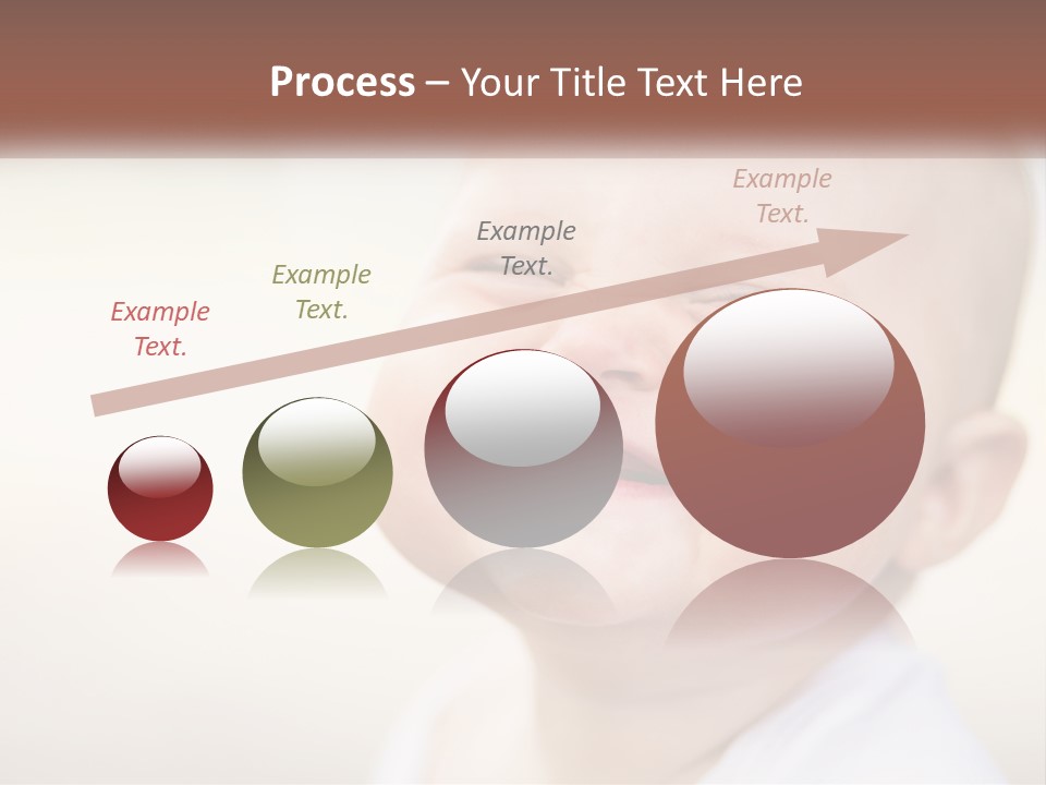 Blue Sky Man New PowerPoint Template