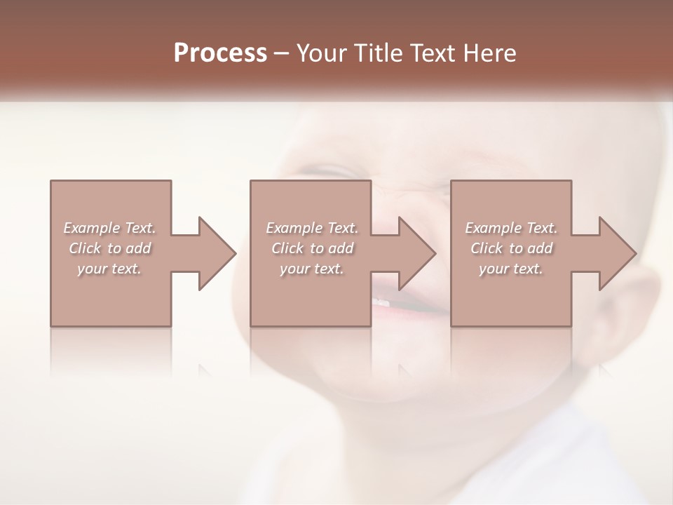 Blue Sky Man New PowerPoint Template