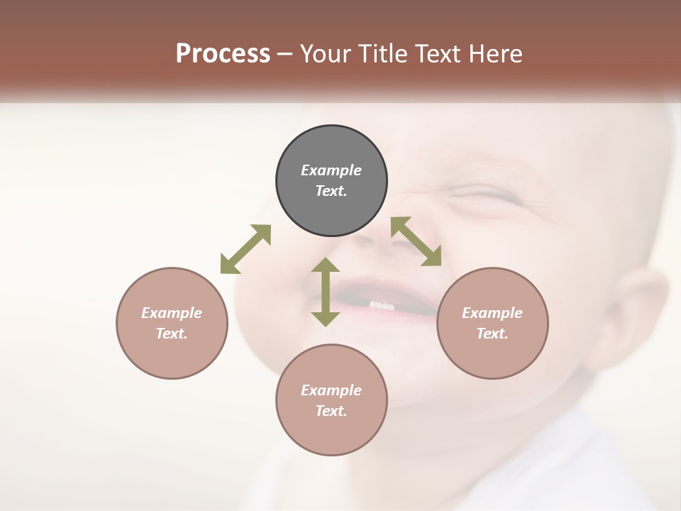 Blue Sky Man New PowerPoint Template