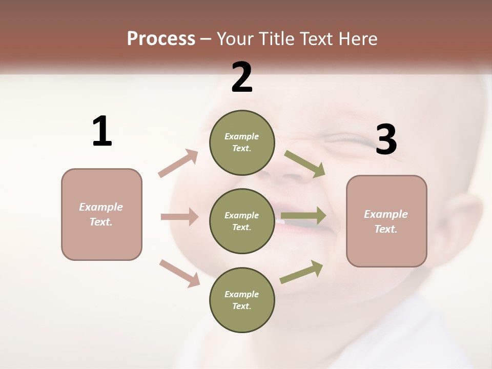 Blue Sky Man New PowerPoint Template