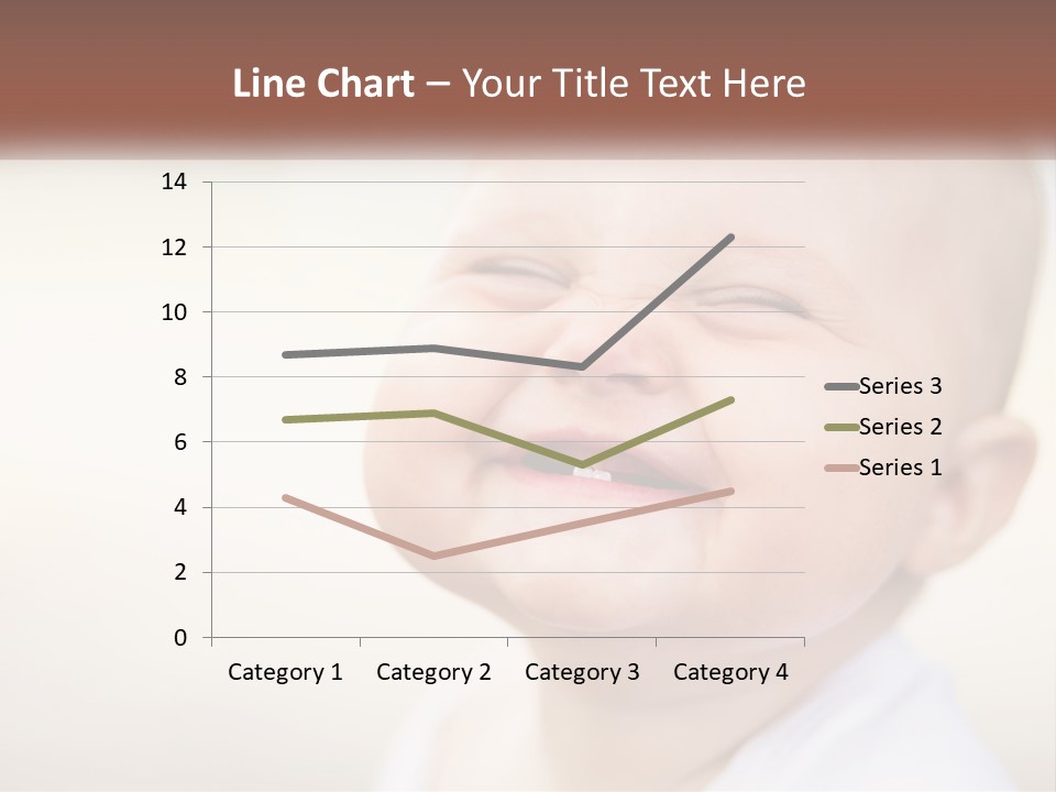 Blue Sky Man New PowerPoint Template