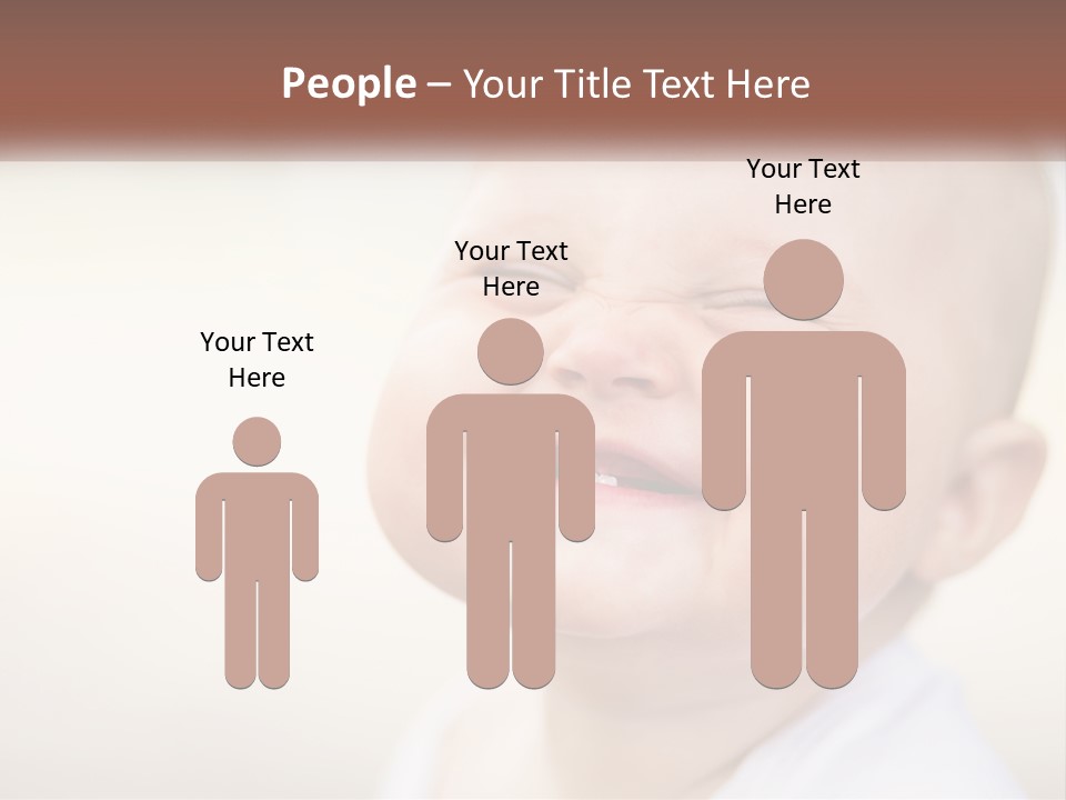 Blue Sky Man New PowerPoint Template