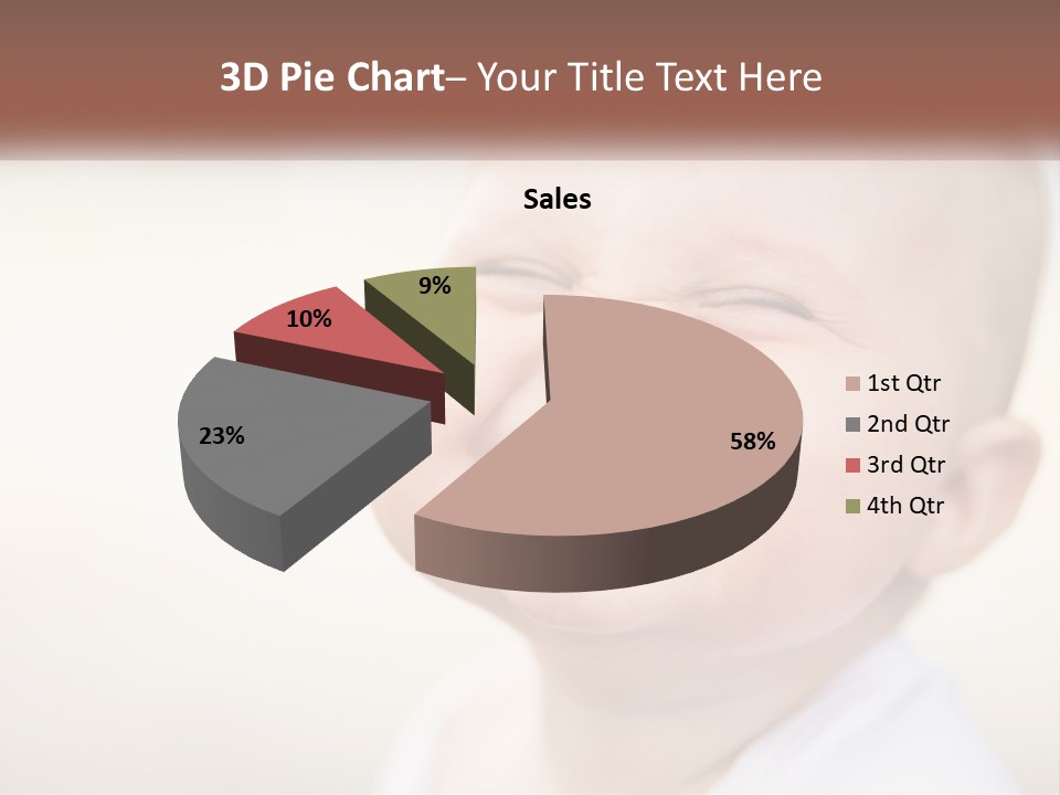 Blue Sky Man New PowerPoint Template
