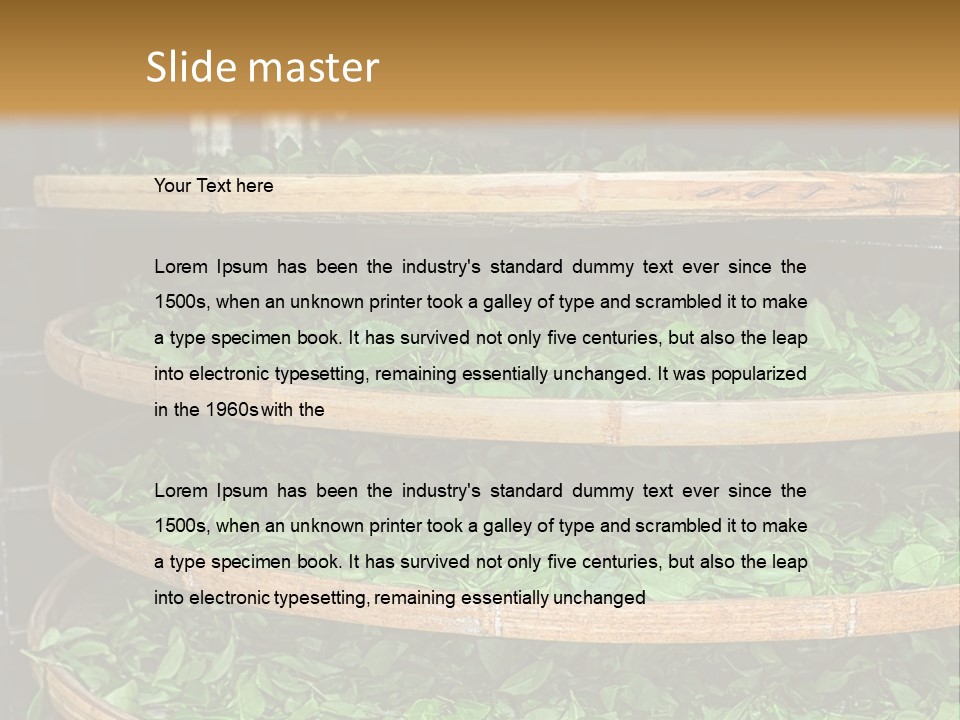Leaf Estate Green PowerPoint Template