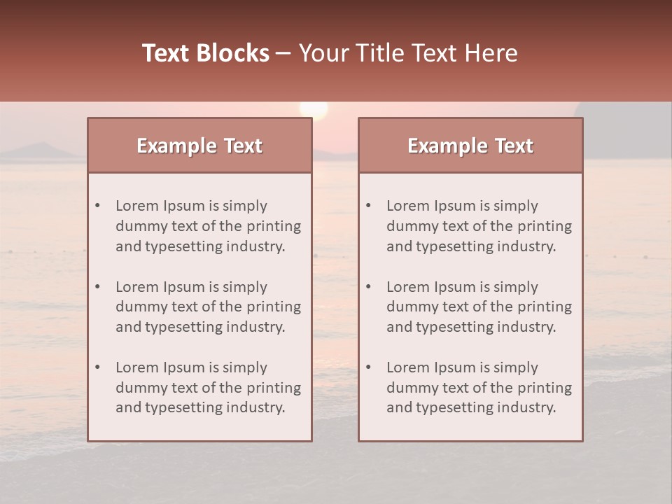 Lawn Model Cloud PowerPoint Template