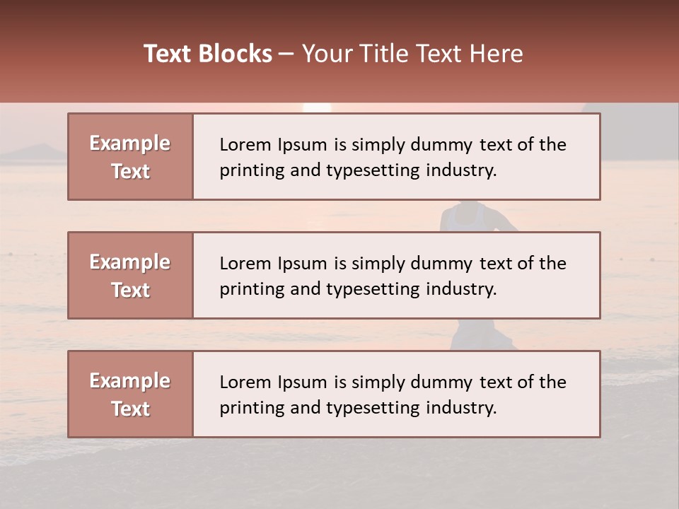 Lawn Model Cloud PowerPoint Template