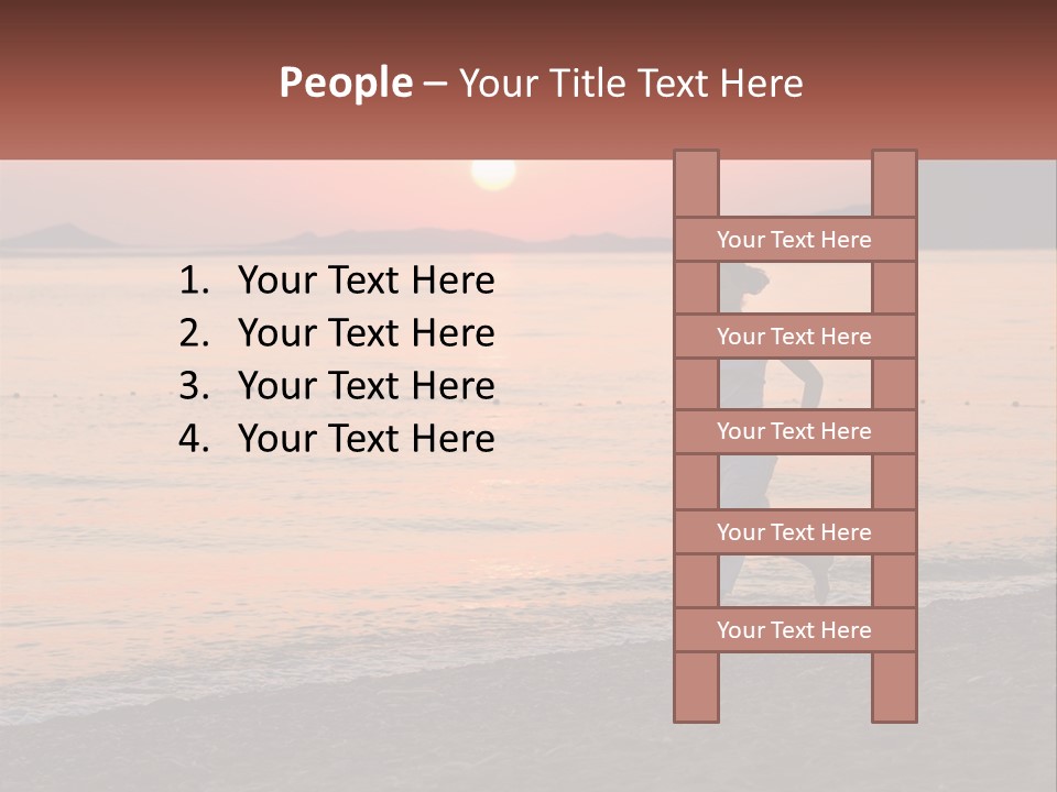 Lawn Model Cloud PowerPoint Template
