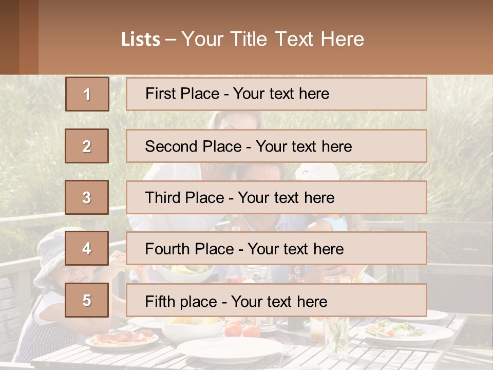 Ownership Business Green PowerPoint Template