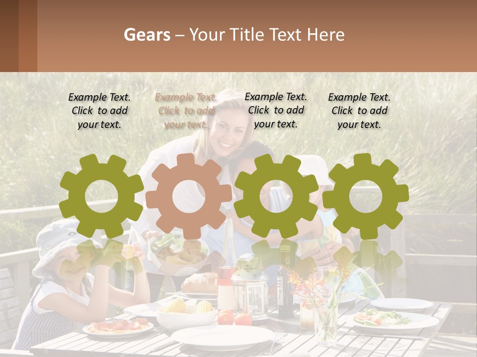 Ownership Business Green PowerPoint Template