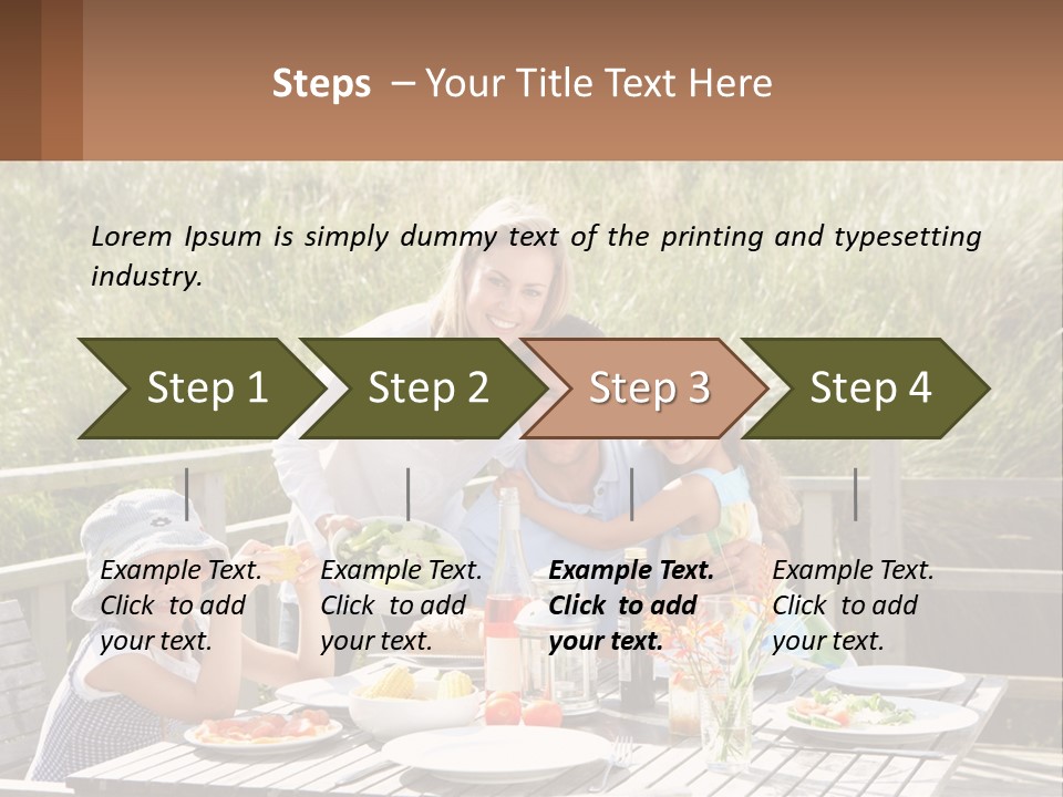 Ownership Business Green PowerPoint Template