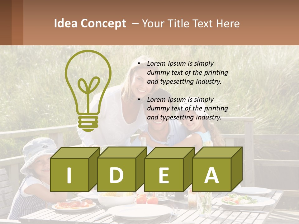 Ownership Business Green PowerPoint Template
