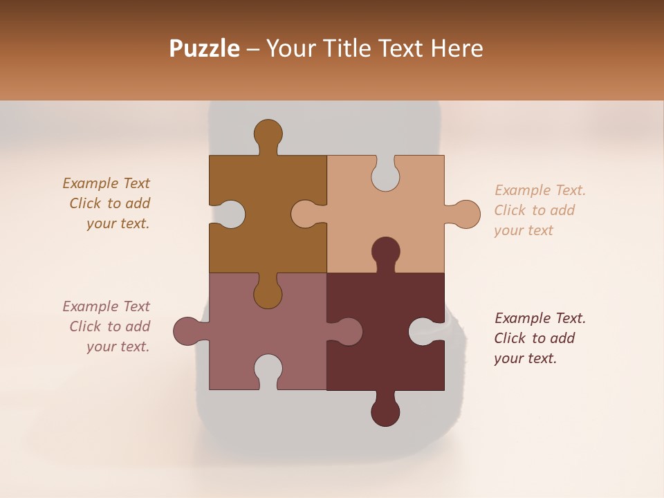 House Business Hand PowerPoint Template