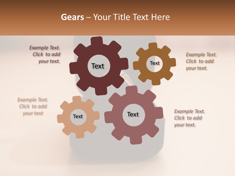 House Business Hand PowerPoint Template