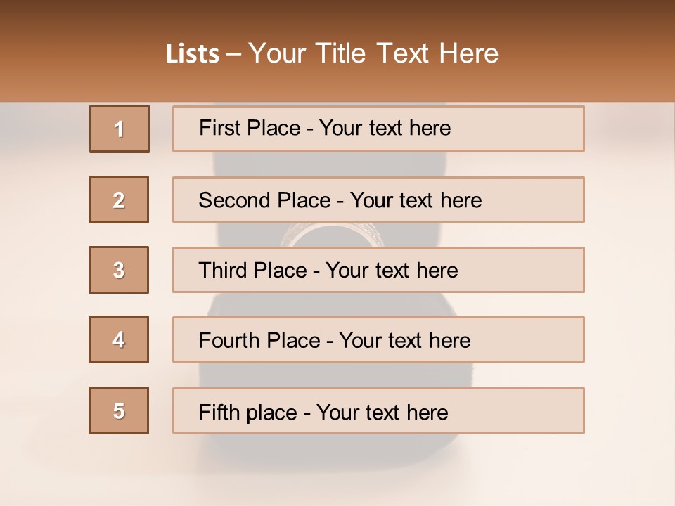 House Business Hand PowerPoint Template