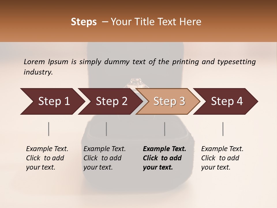House Business Hand PowerPoint Template