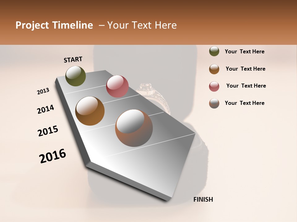 House Business Hand PowerPoint Template