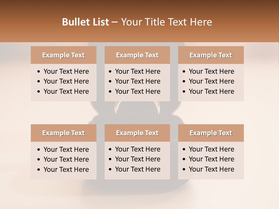 House Business Hand PowerPoint Template