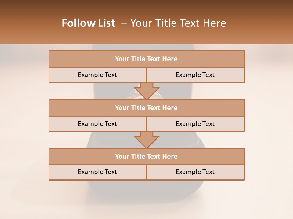 House Business Hand PowerPoint Template