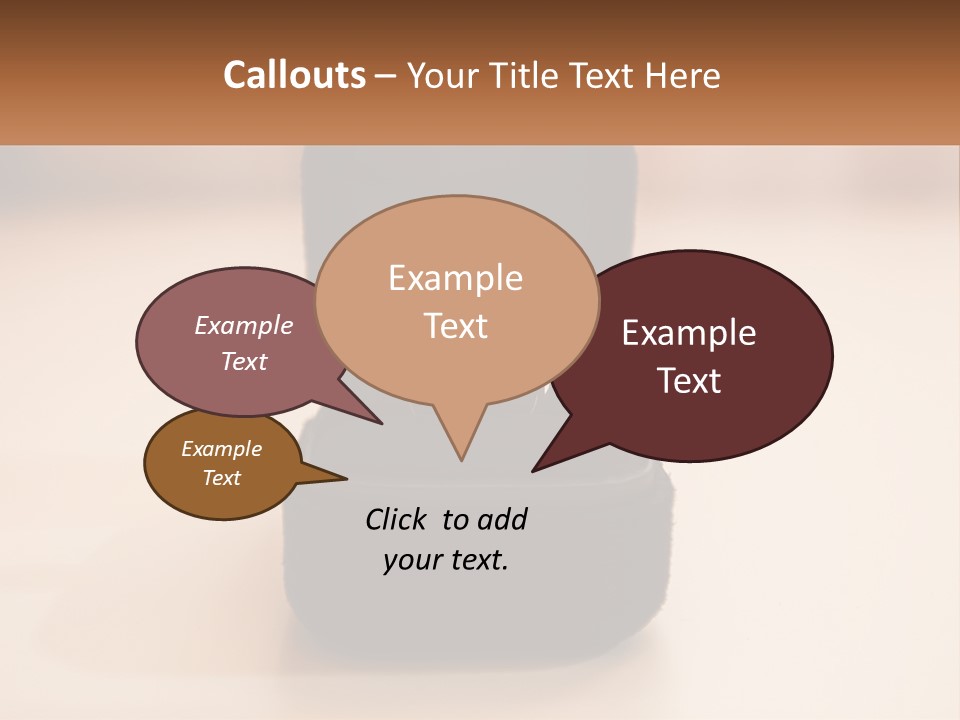 House Business Hand PowerPoint Template