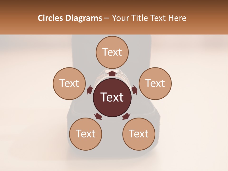 House Business Hand PowerPoint Template