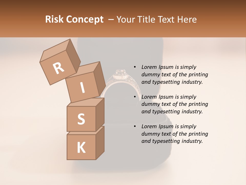 House Business Hand PowerPoint Template