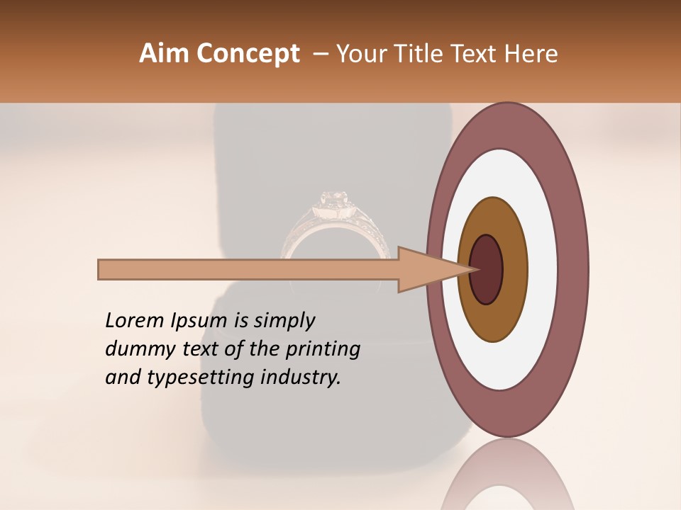 House Business Hand PowerPoint Template