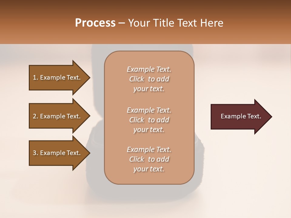 House Business Hand PowerPoint Template