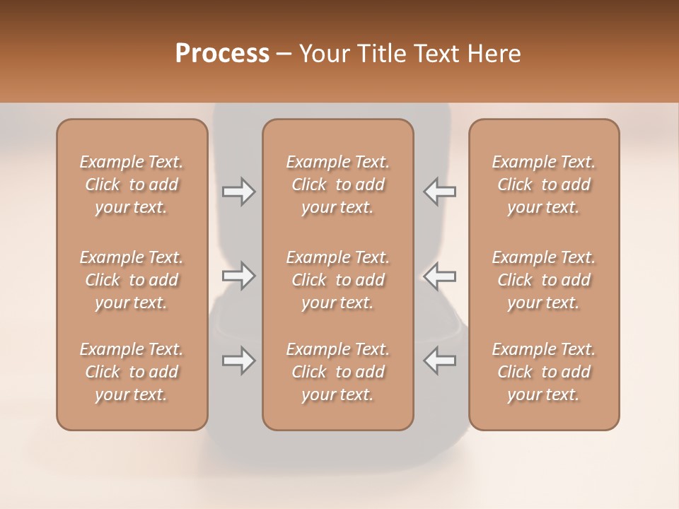 House Business Hand PowerPoint Template