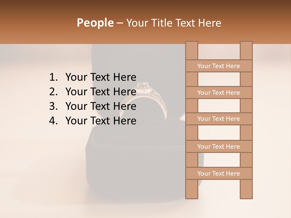 House Business Hand PowerPoint Template