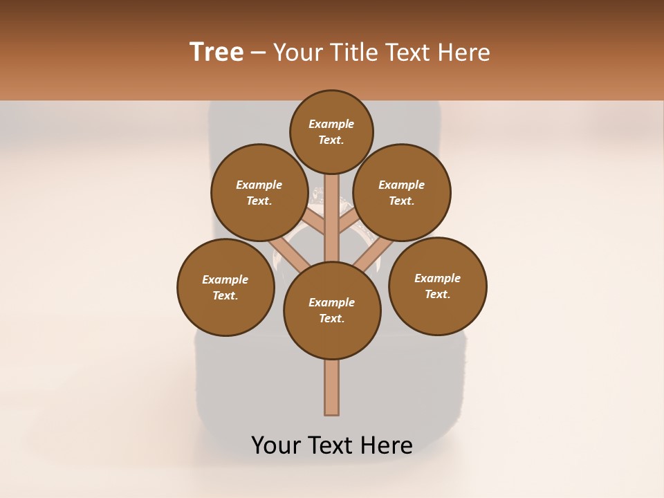 House Business Hand PowerPoint Template