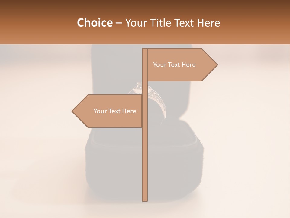 House Business Hand PowerPoint Template
