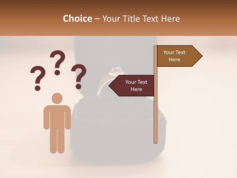 House Business Hand PowerPoint Template