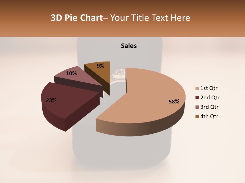 House Business Hand PowerPoint Template